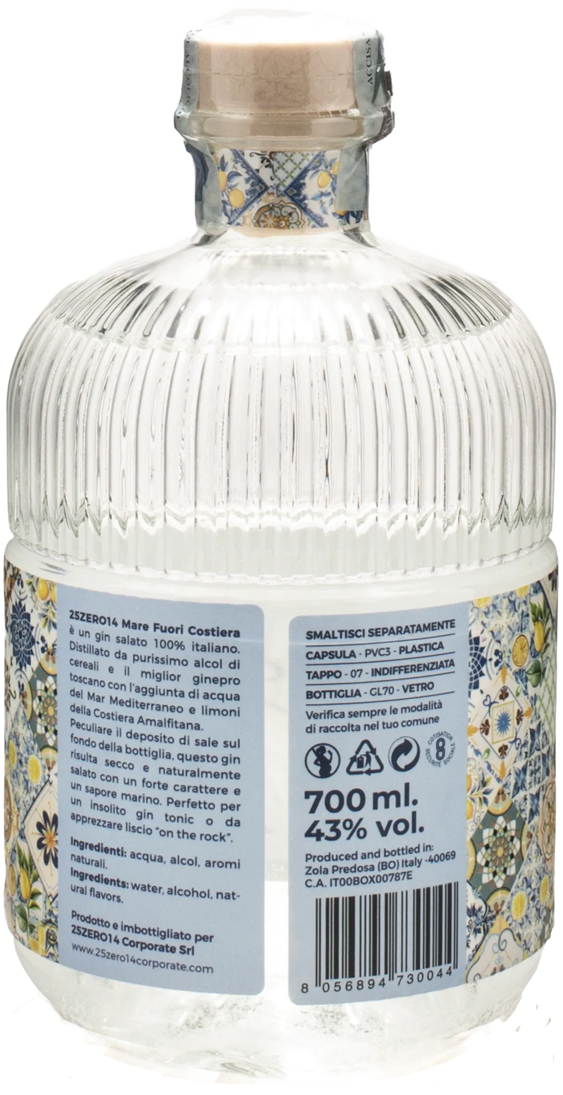 25Zero14 Gin Mare Fuori Costiera 0.7L