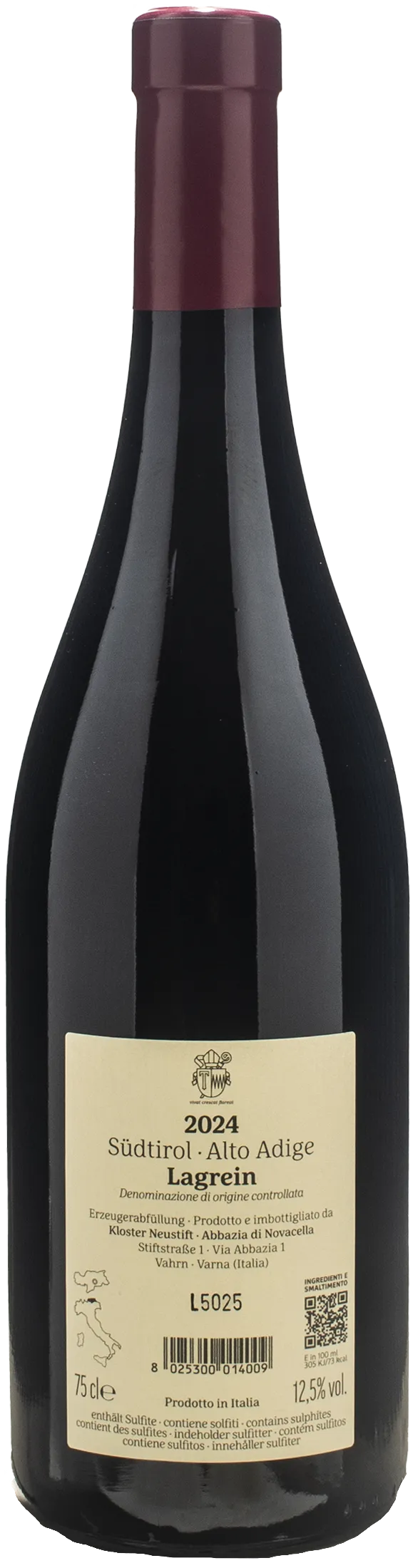 Abbazia di Novacella Lagrein 2024