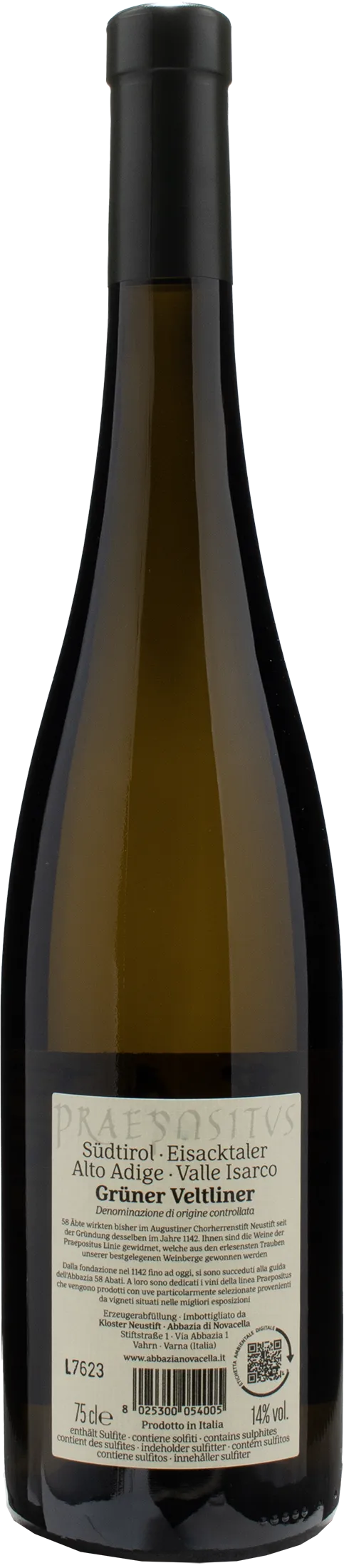 Abbazia di Novacella Praepositus Gruner Veltliner 2022