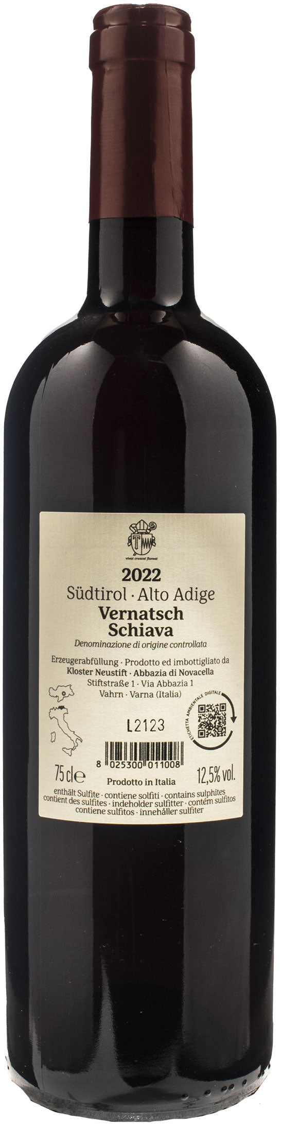 Abbazia di Novacella Schiava 2022