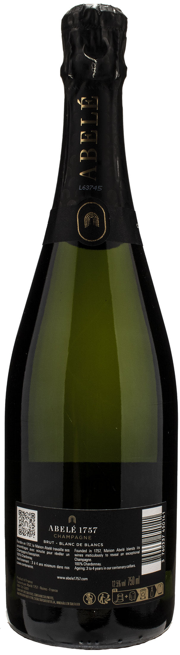 Abele 1757 Champagne Blanc de Blancs Brut