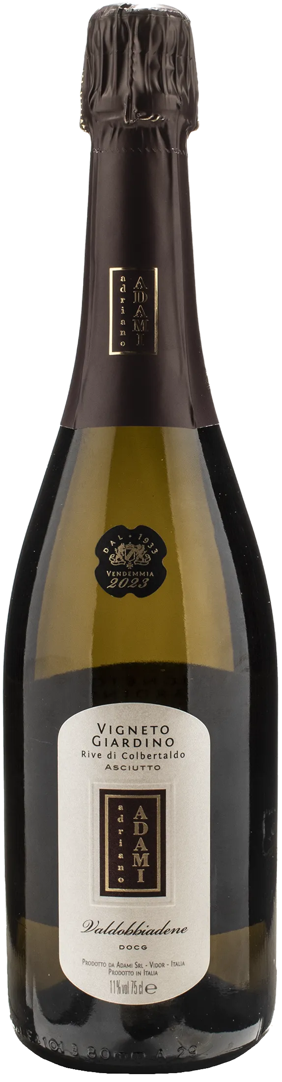 Adami Valdobbiadene Prosecco Vigneto Giardino Rive di Colbertaldo Dry 2023