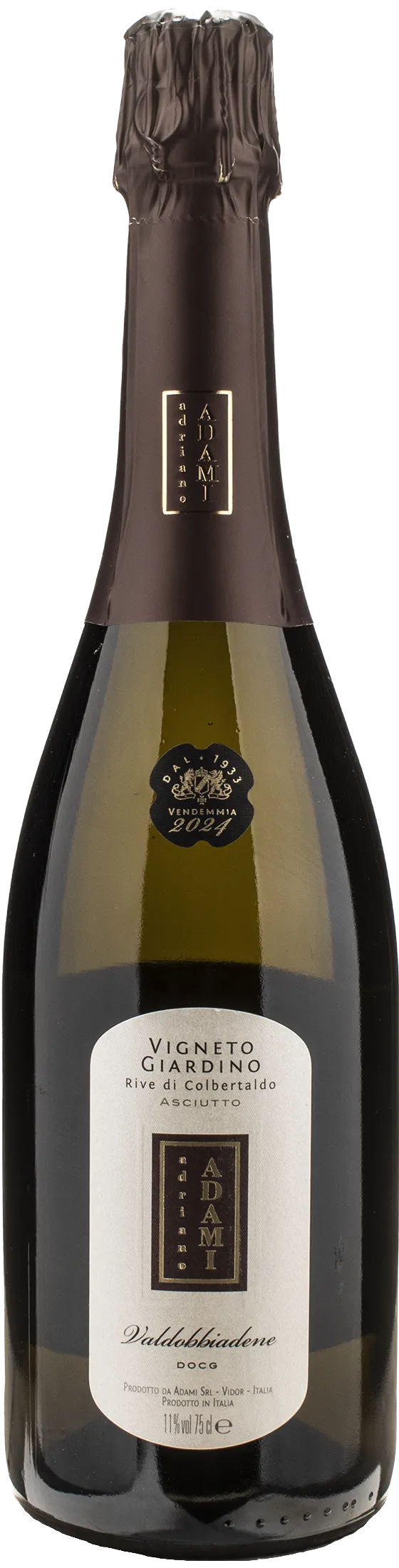 Adami Valdobbiadene Prosecco Vigneto Giardino Rive di Colbertaldo Dry 2024