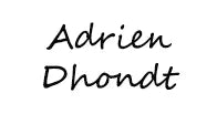 Adrien Dhondt logo Adrien Dhondt logo