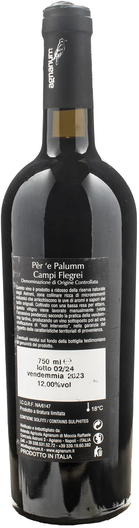 Agnanum Campi Flegrei Per'e Palumm 2023