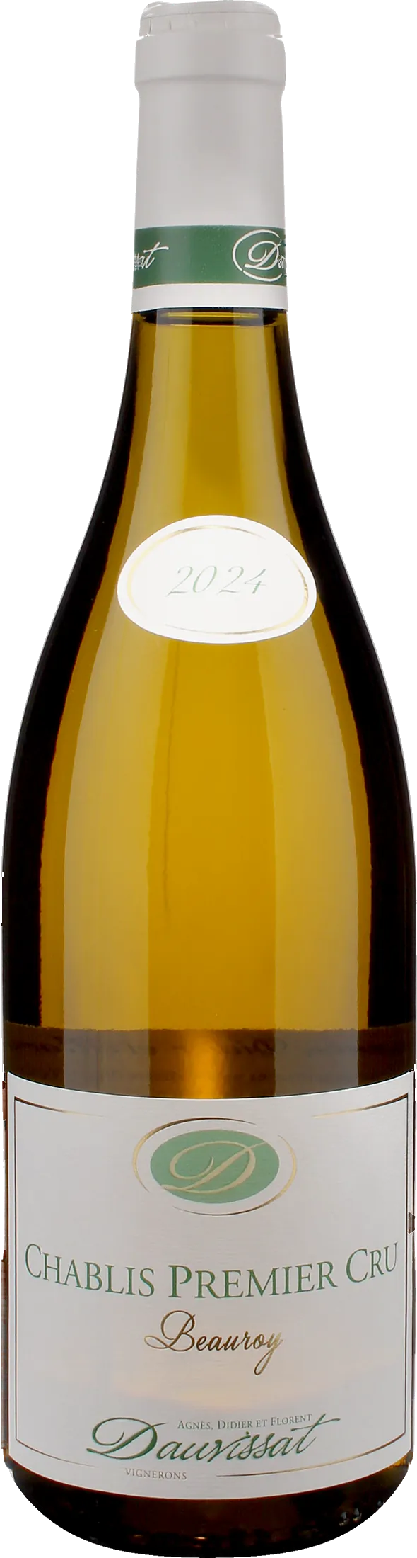 Agnes et Didier Dauvissat Chablis 1er Cru Beauroy 2024