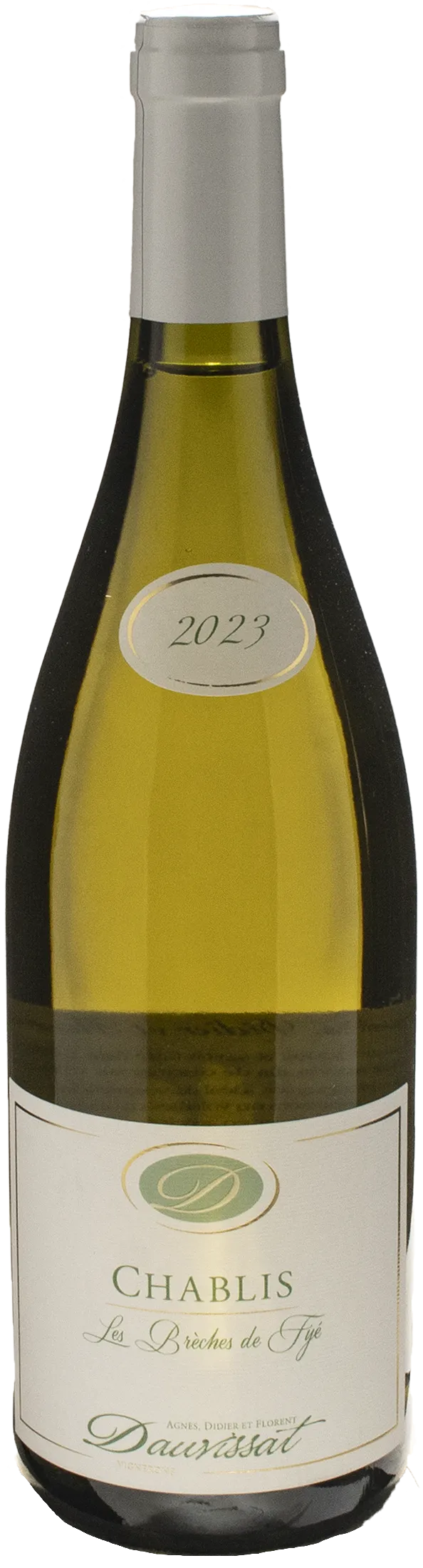 Agnes et Didier Dauvissat Chablis Les Breches de Fye 2023