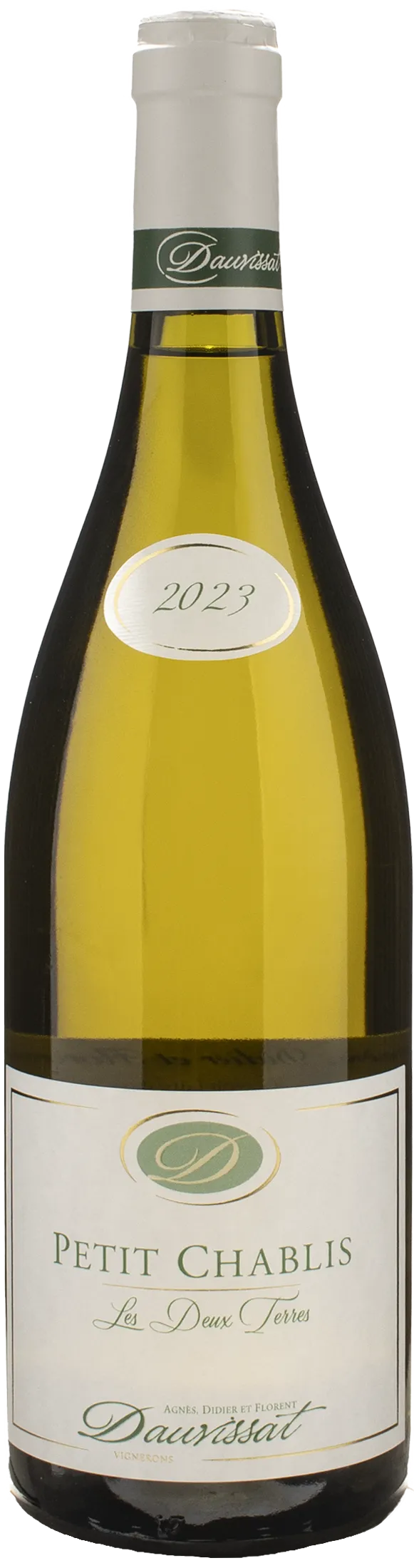 Agnes et Didier Dauvissat Petit Chablis Les Deux Terres 2023