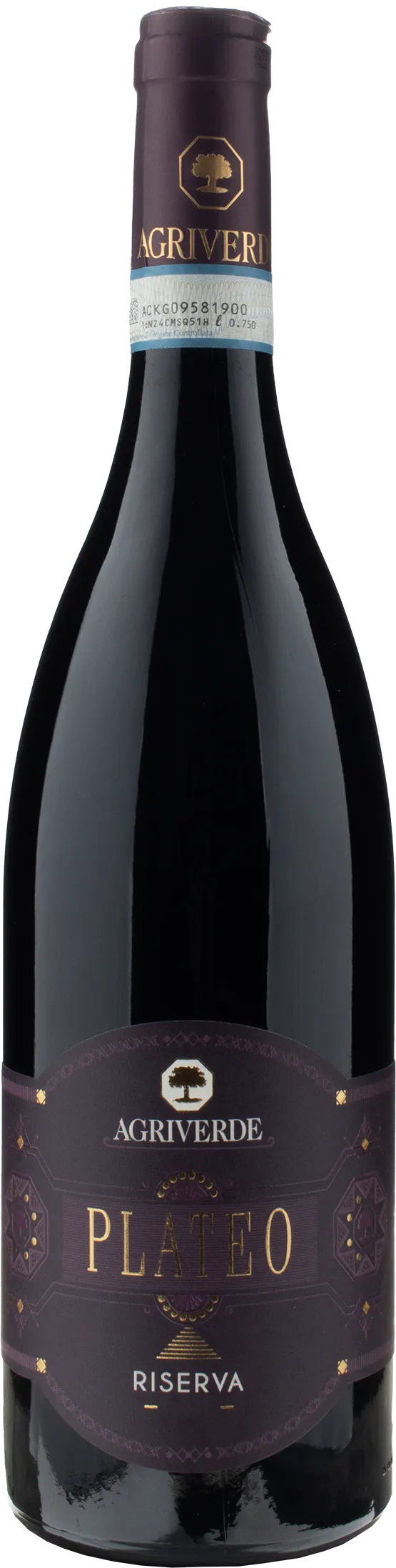 Agriverde Montepulciano Plateo Riserva 2018