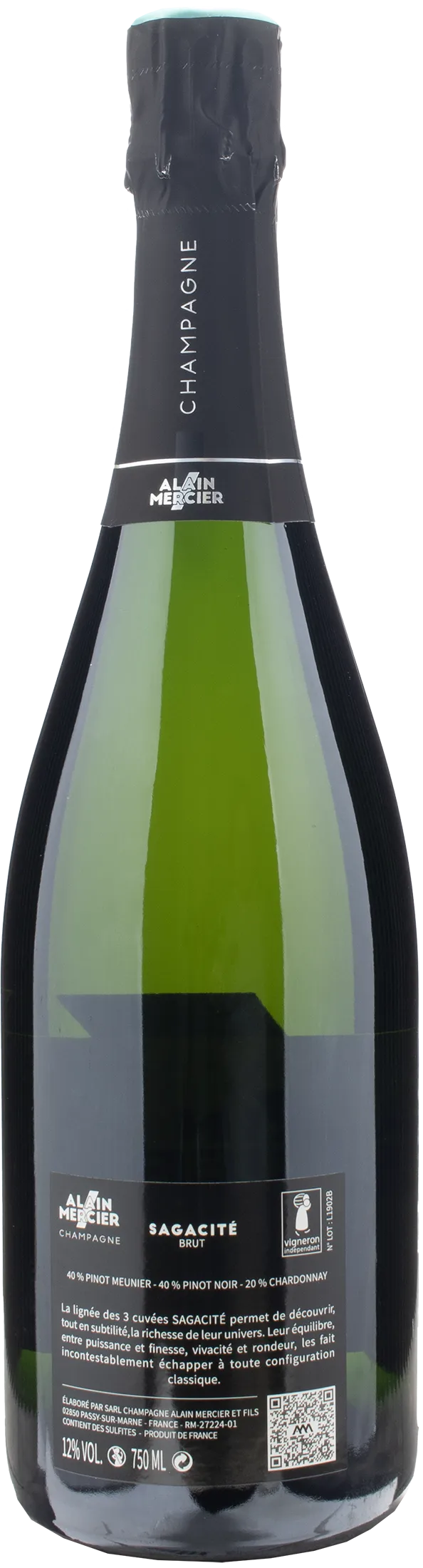Alain Mercier Champagne Sagacite Brut