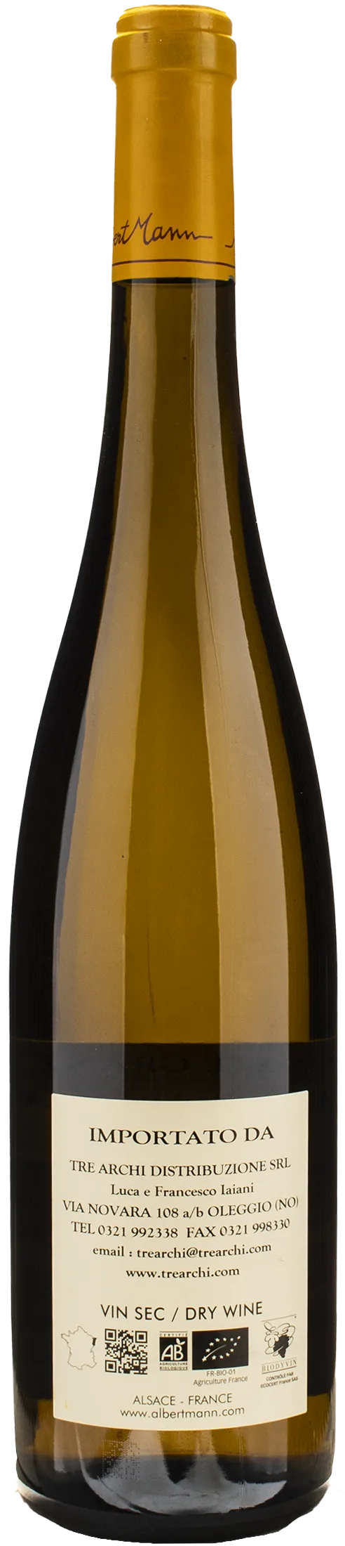 Albert Mann Alsace Grand Cru Schlossberg Riesling 2018