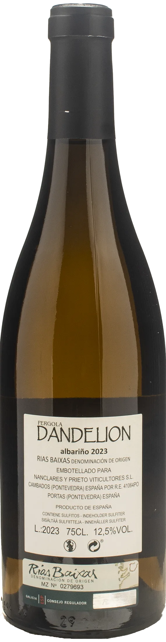 Alberto Nanclares Pergola Dandelion Albarino 2023