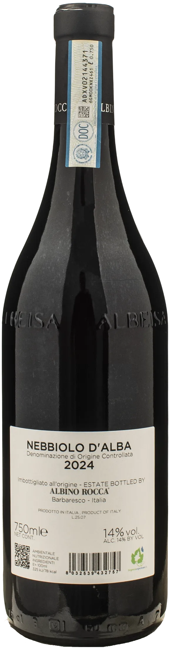 Albino Rocca Nebbiolo d'Alba 2024