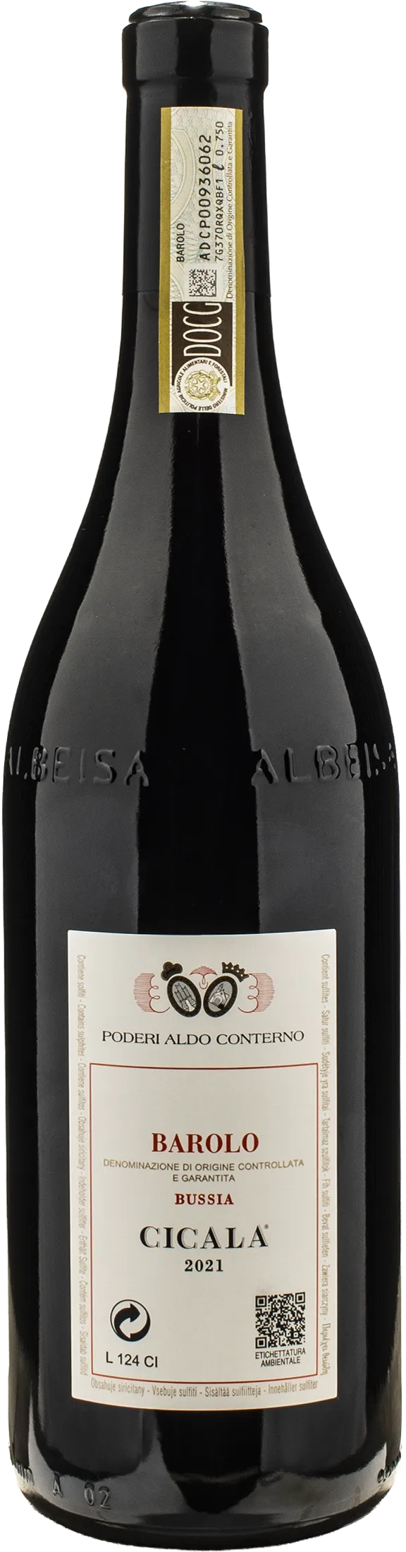 Aldo Conterno Barolo Bussia Cicala 2021