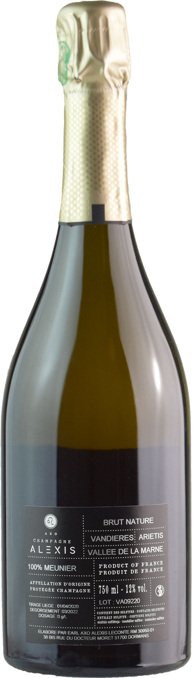 Alexis Champagne Arietis Brut Nature