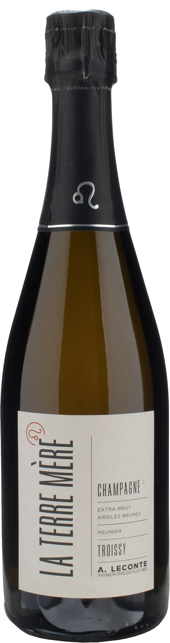 Alexis Leconte Champagne La Terre Mere Meunier a Troissy Extra Brut