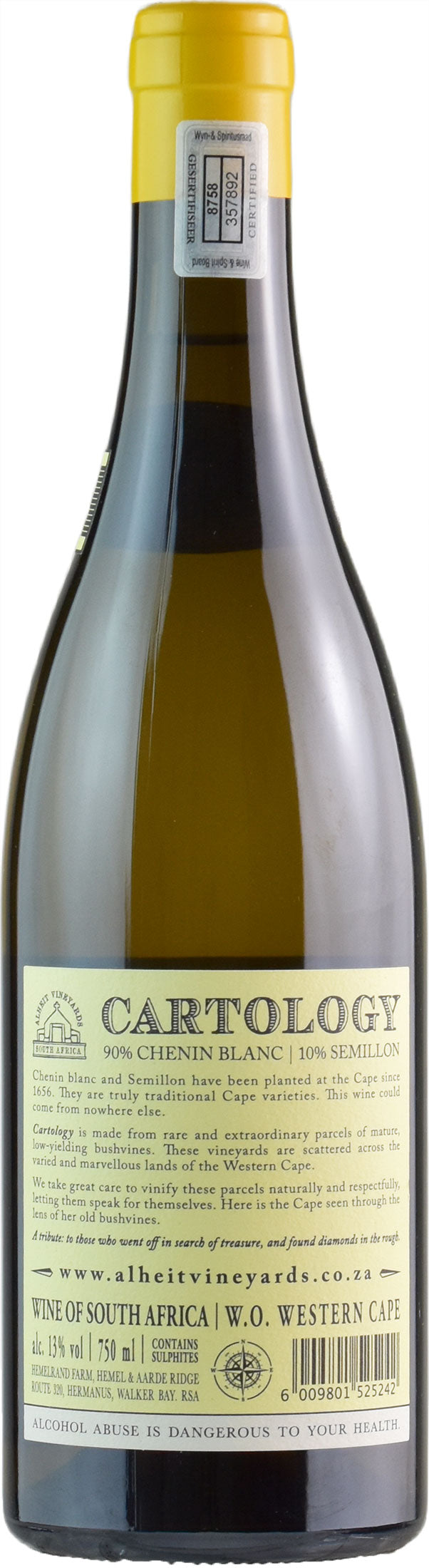 Alheit Vineyard Cartology 2018