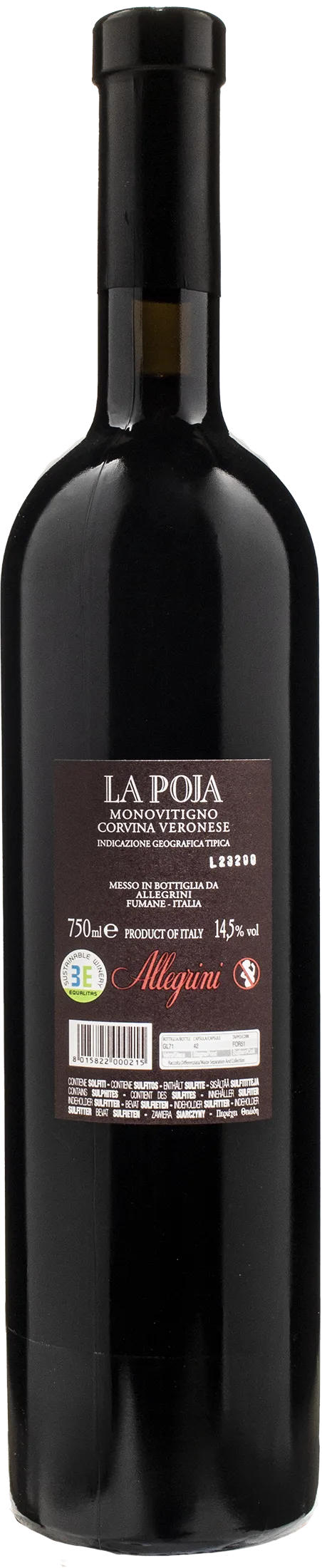 Allegrini La Poja Corvina 2018