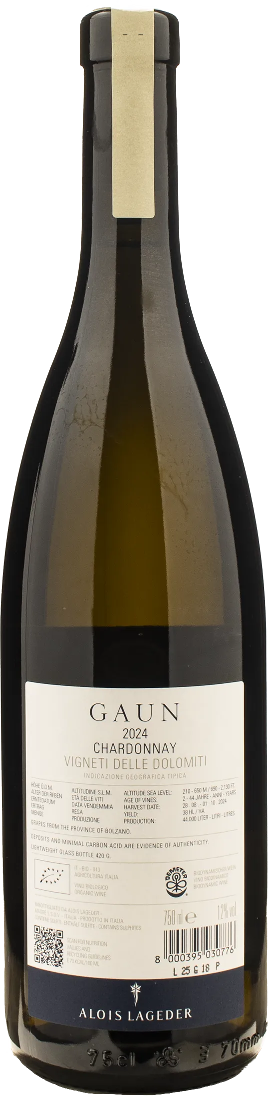 Alois Lageder Chardonnay Gaun 2024