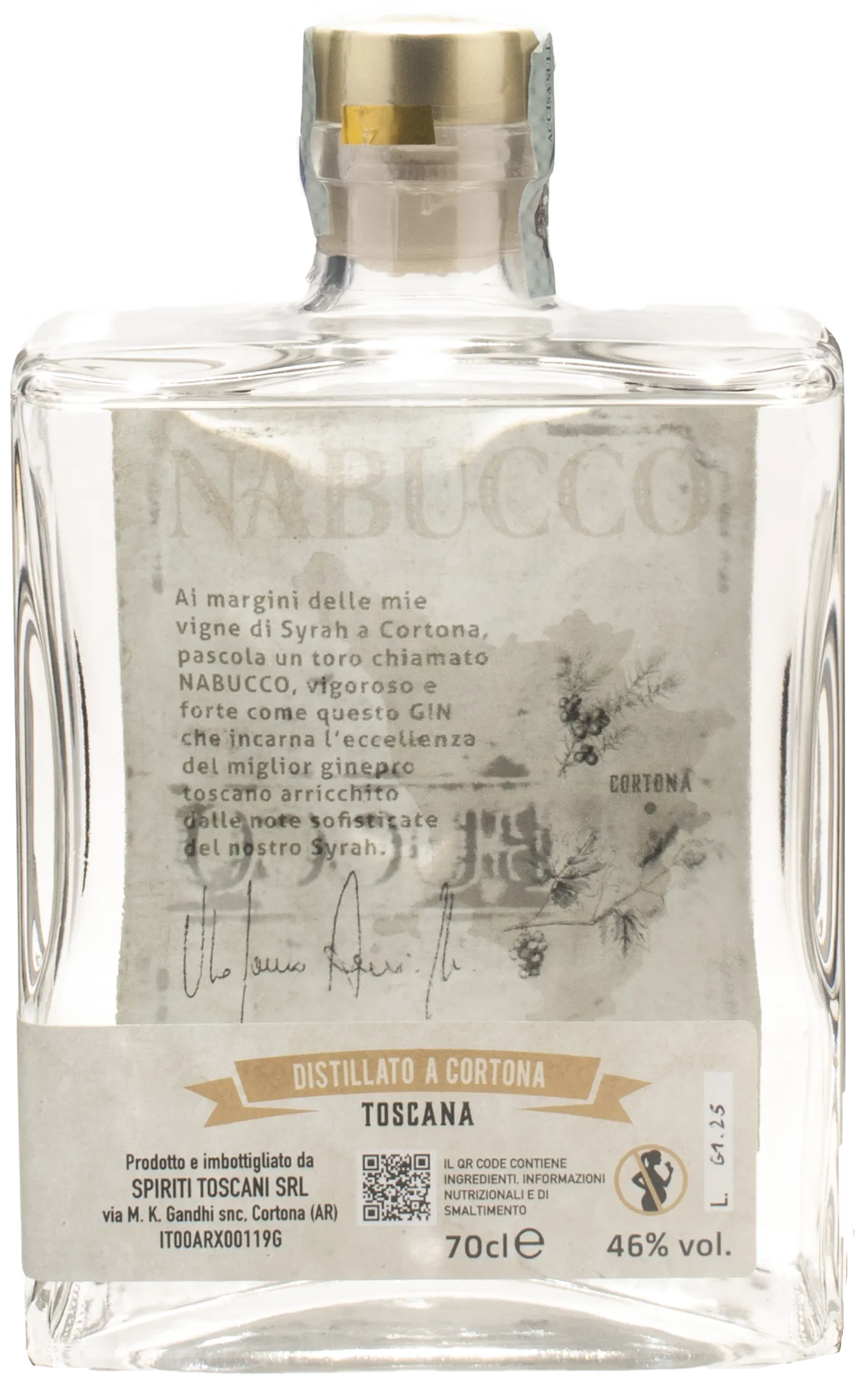 Stefano Amerighi Nabucco London Dry Gin 0.7L
