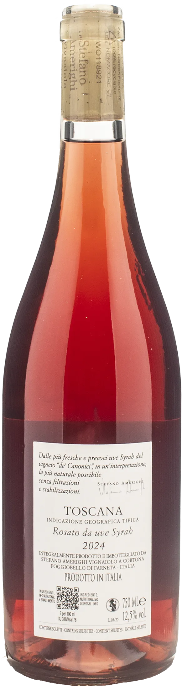 Amerighi Syrah Rosa 2024