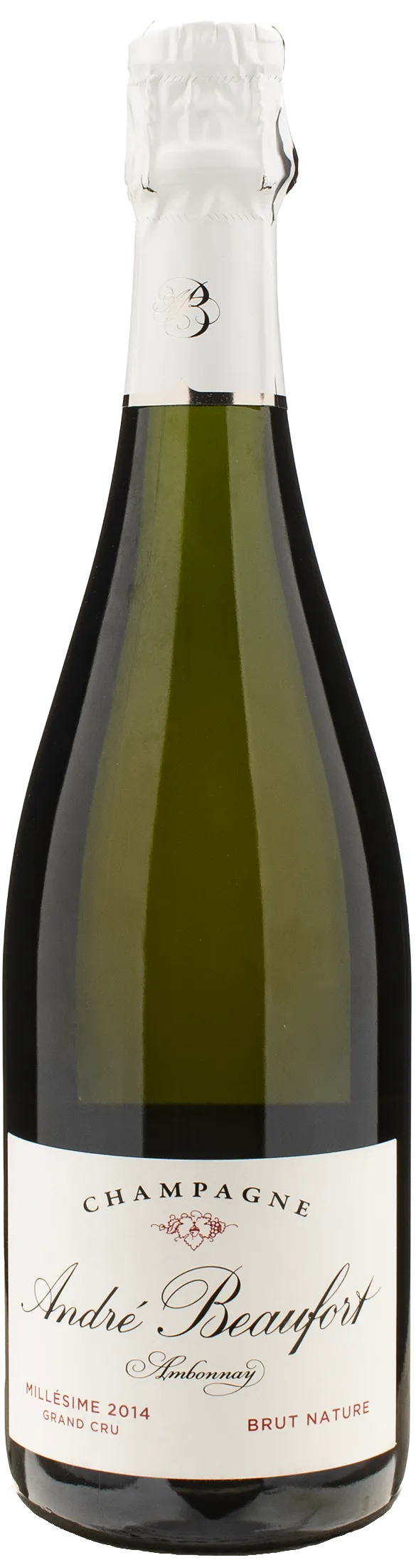 Andre Beaufort Champagne Ambonnay Grand Cru Brut Nature 2014