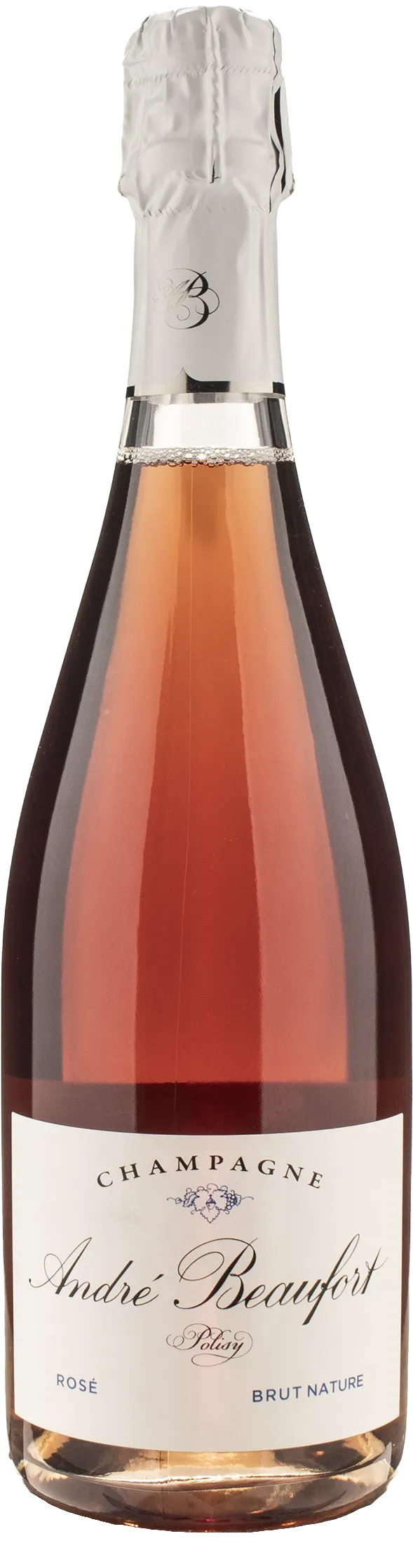 Andre Beaufort Champagne Polisy Brut Nature Rosé Bio 75cl | XtraWine