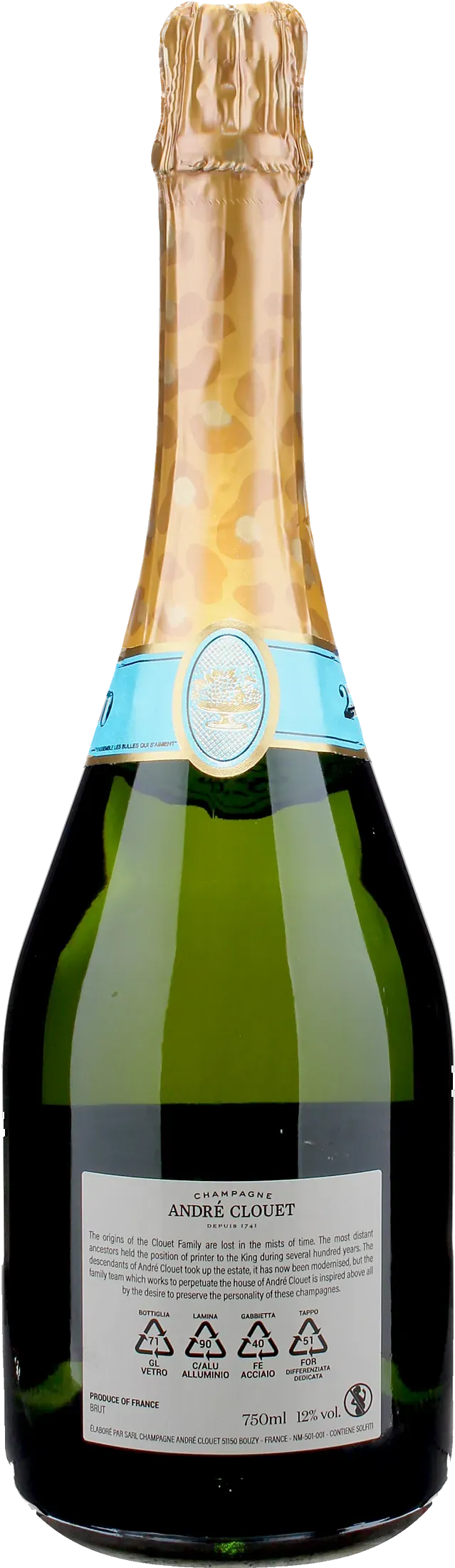Andre Clouet Champagne Brut 2020