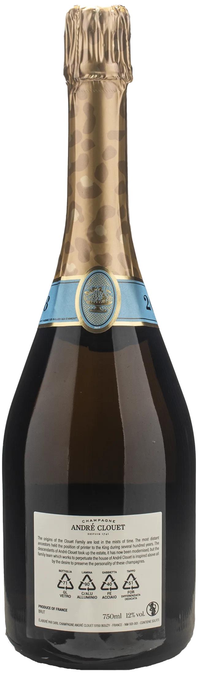 Andre Clouet Champagne Brut 2018