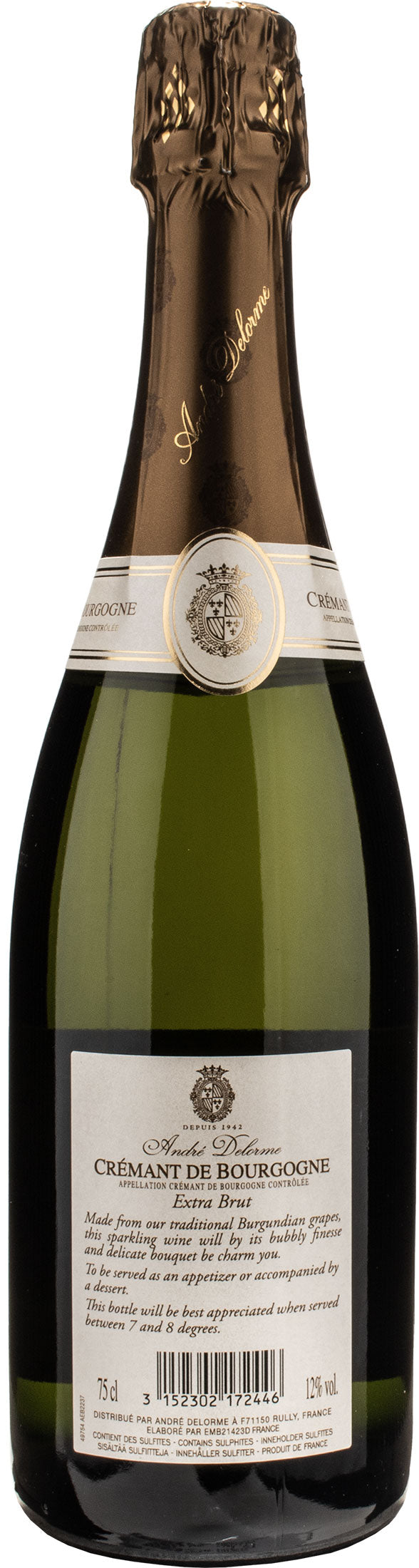 Andre Delorme Cremant de Bourgogne Extra Brut