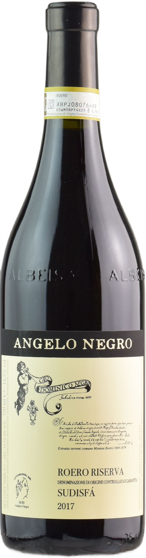 Angelo Negro Roero Sudisfà Riserva 2017