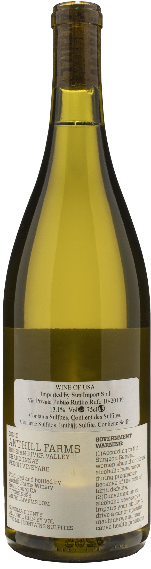 Anthill Farms Chardonnay Peugh Vineyard 2020