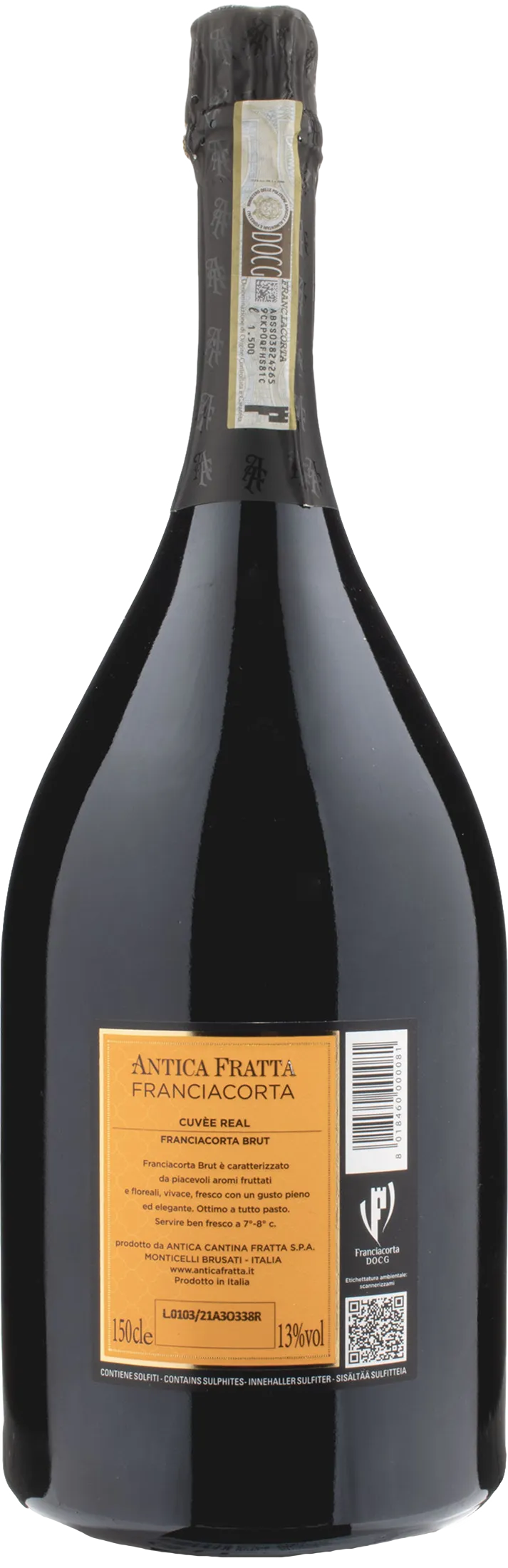 Antica Fratta Franciacorta Cuvee Real Brut Magnum