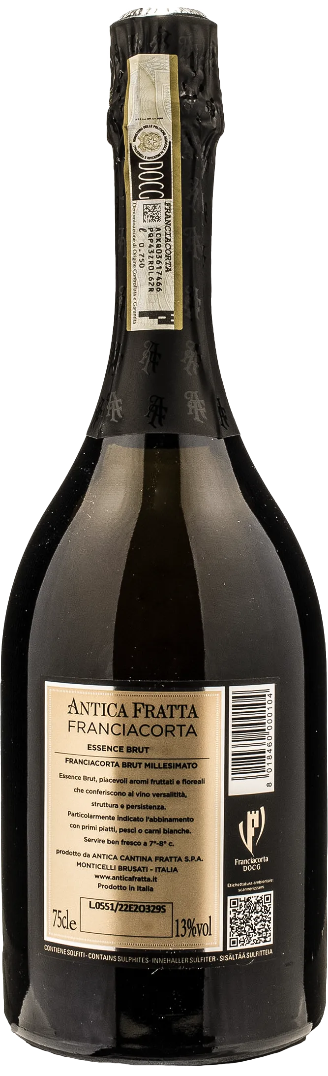 Antica Fratta Franciacorta Essence Brut 2018