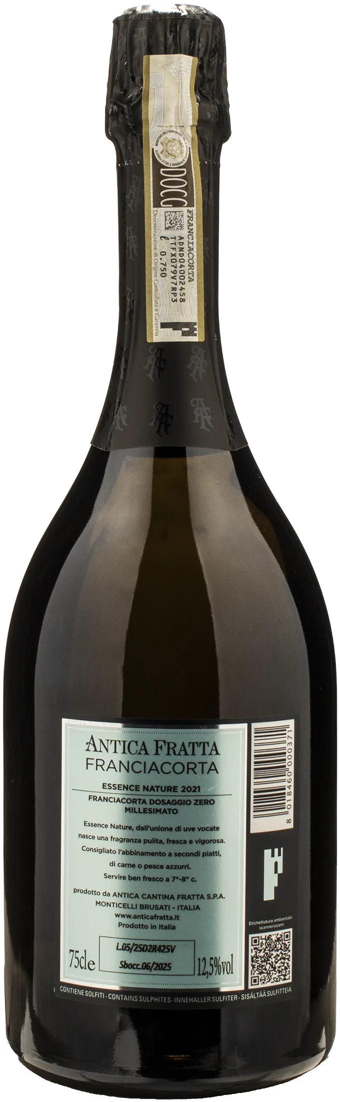 Antica Fratta Franciacorta Essence Nature Dosaggio Zero 2021