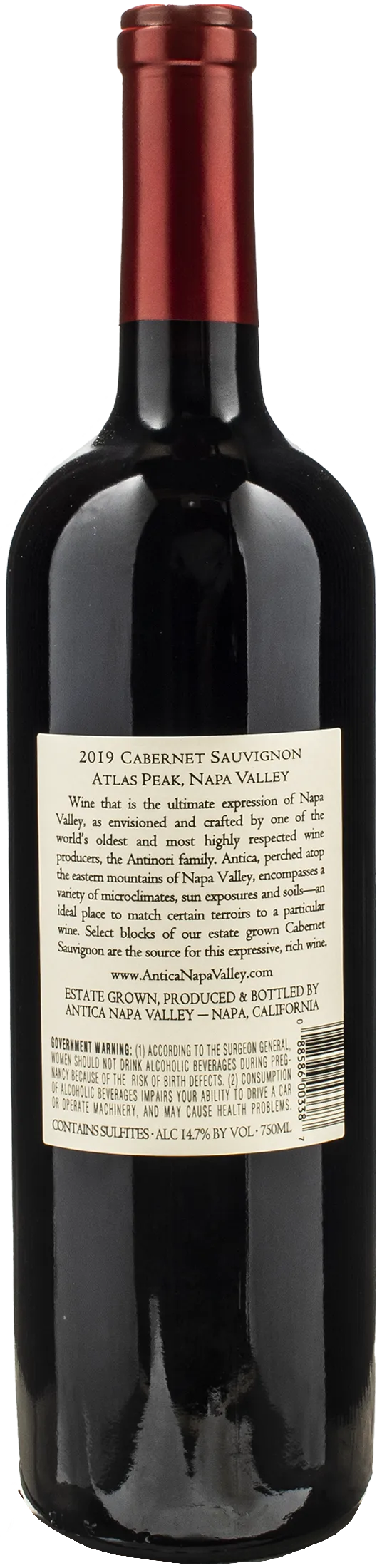Antica Napa Valley Cabernet Sauvignon 2019