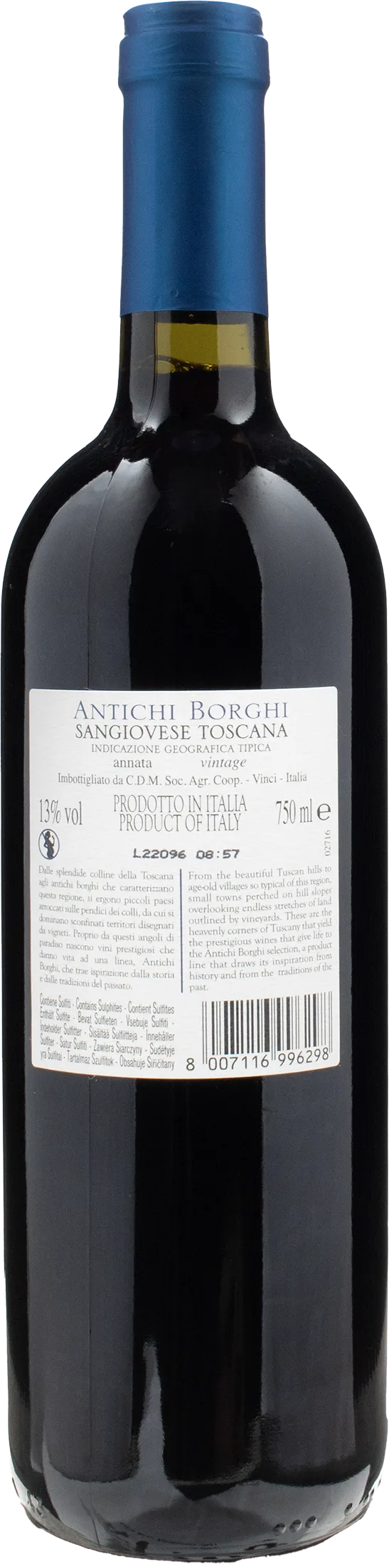 Antichi Borghi Sangiovese Toscana 2021