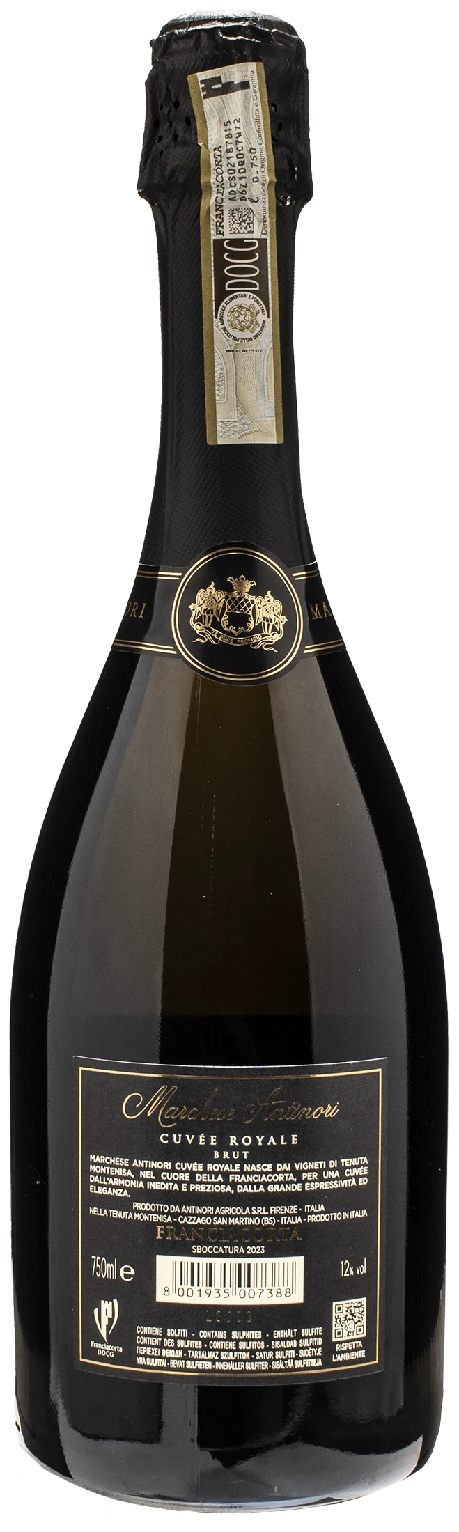Marchese Antinori Tenuta Montenisa Franciacorta Brut Cuvee Royale