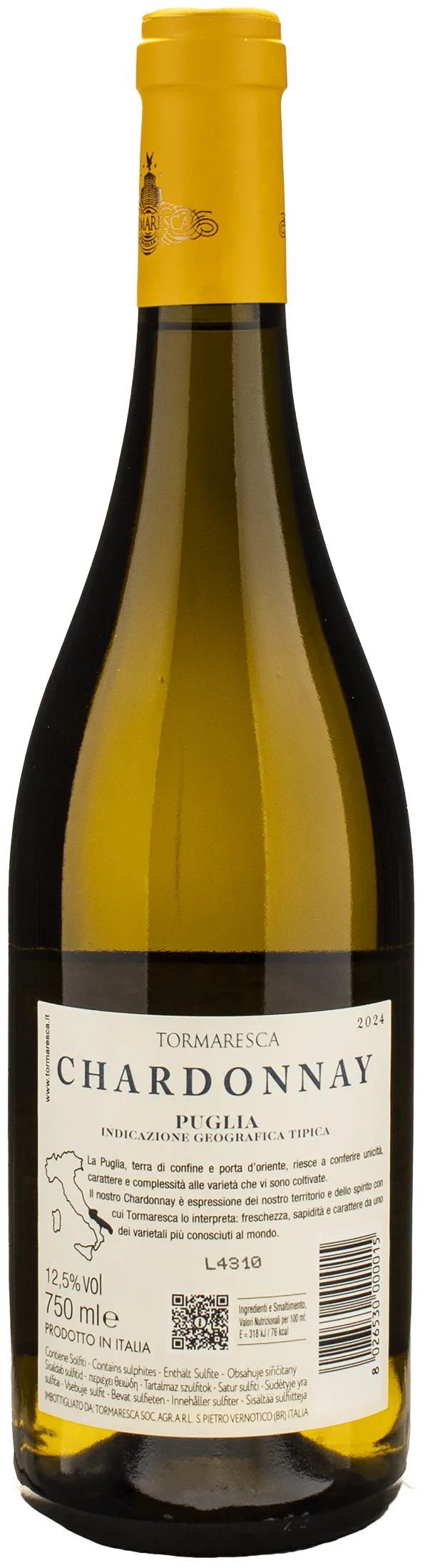 Tormaresca Chardonnay 2024