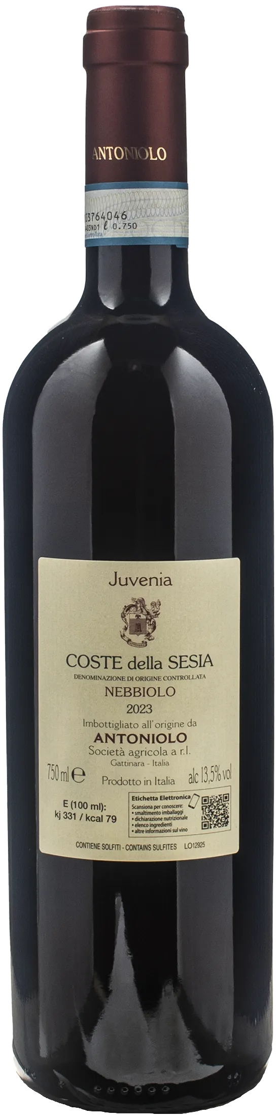 Antoniolo Nebbiolo Coste della Sesia Juvenia 2023