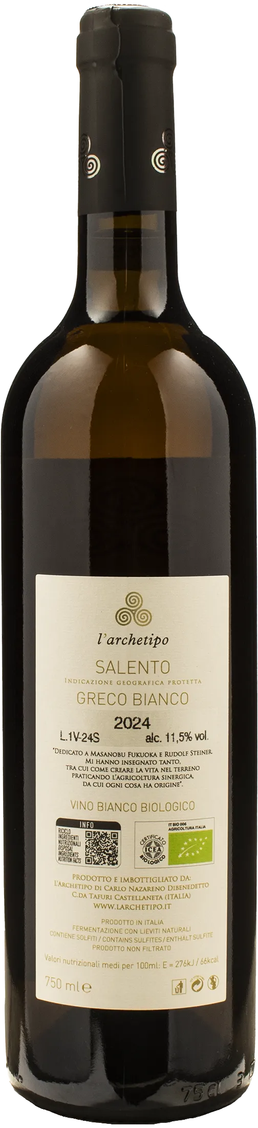 Archetipo Greco Bianco 2024
