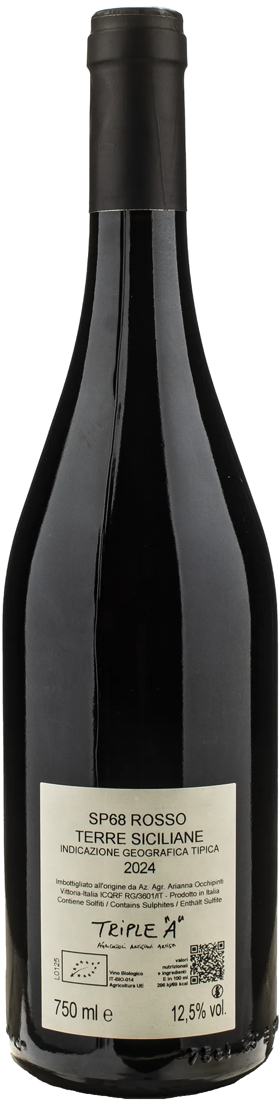 Arianna Occhipinti SP68 Rosso 2024