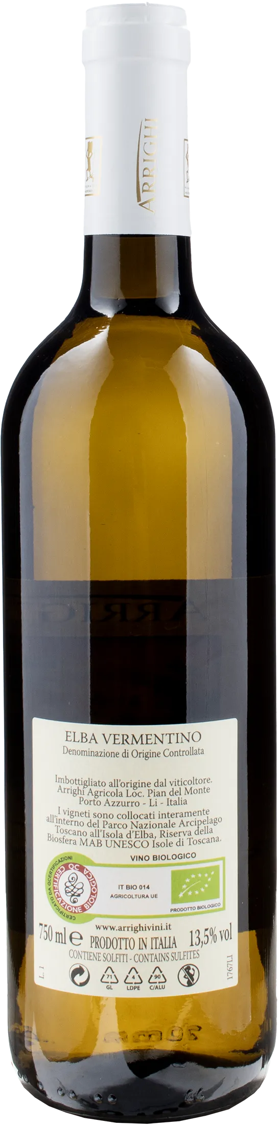 Arrighi Elba Vermentino Arembapampane 2023