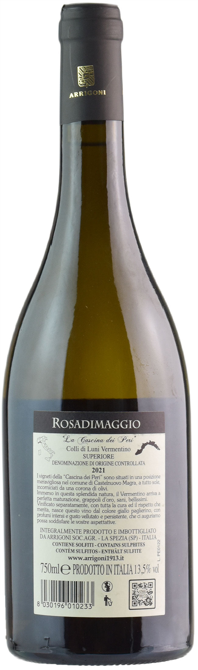 Arrigoni Colli Luni Vermentino Superiore La Cascina dei Peri 2021