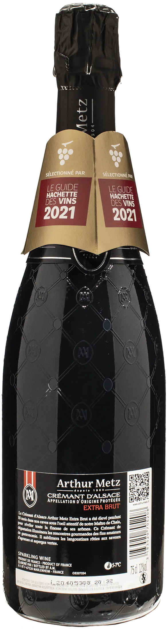 Arthur Metz Cremant d'Alsace Extra Brut