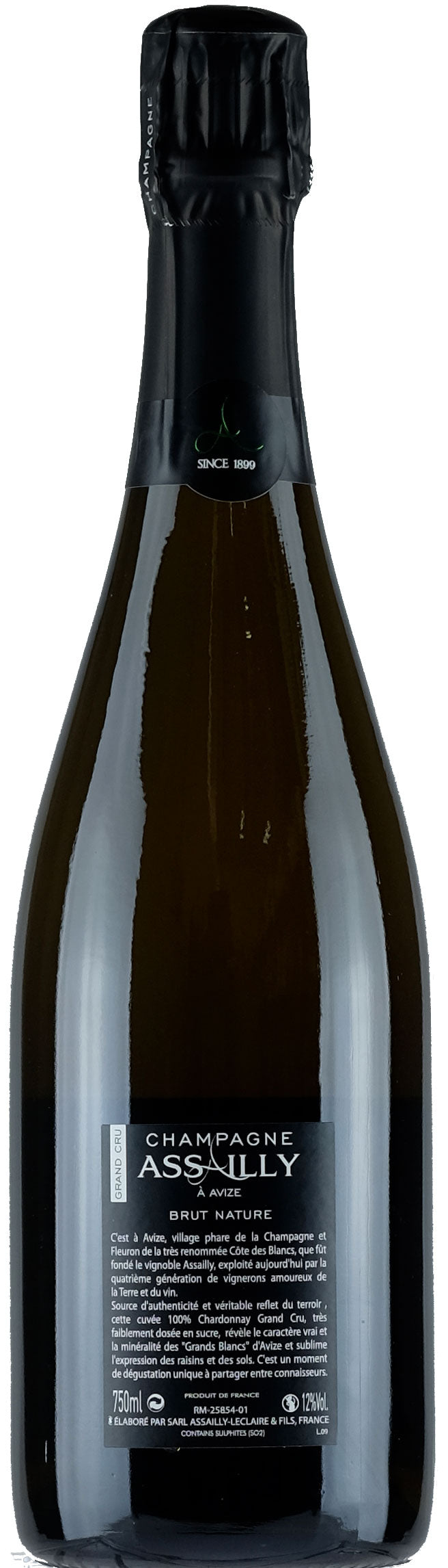 Assailly-Leclaire Champagne Grand Cru Brut Nature