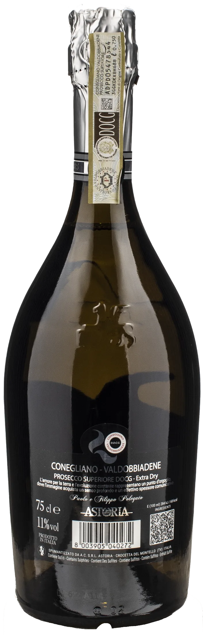 Astoria Conegliano Valdobbiadene Prosecco Superiore Anniversario Extra Dry 2024