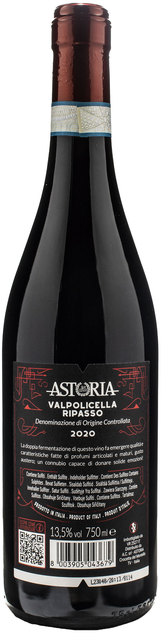 Astoria Valpolicella Ripasso 2020
