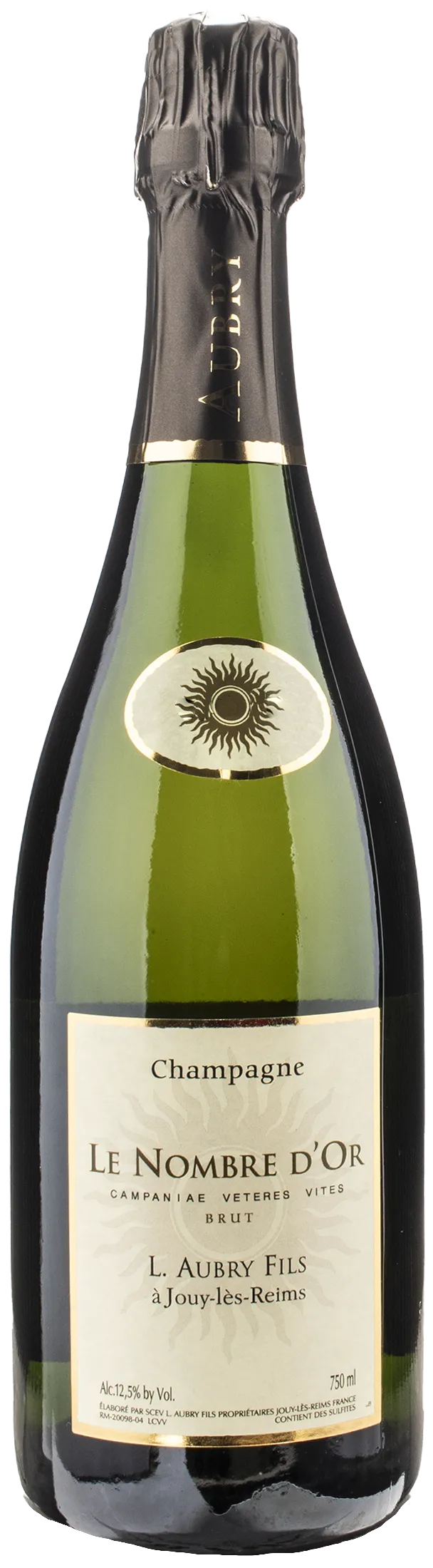 Aubry Champagne Le Nombre d'Or Campaniae Veteres Vites Brut 2005