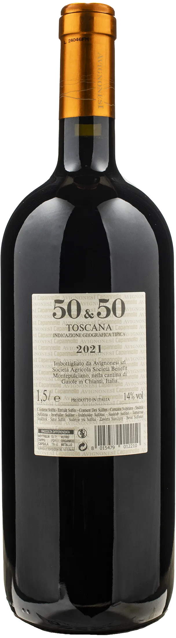 Avignonesi 50 & 50 Capannelle Magnum 2021